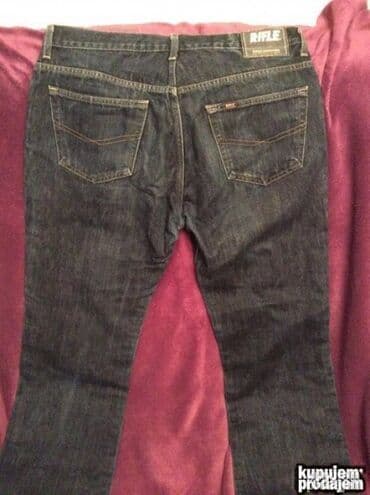 cizme 34: Original RIFLE farmerice 34 100% cotton polustruk 47cm — 3