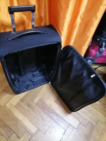 teget torbe: Medium suitcase, color - Black — 3