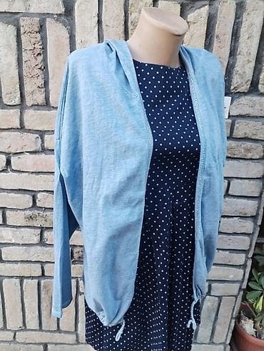 kamel sako: Kardigan sa kapuljacom vel L
Fleka na kapuljači — 4