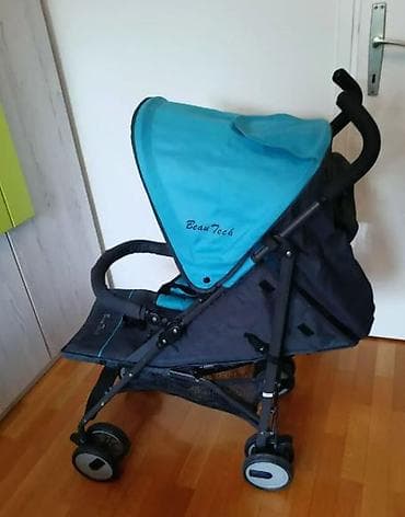 espadrile na vezivanje: Kišobran kolica BeauTech – tirkizno-siva kombinacija, kvalitetna — 3