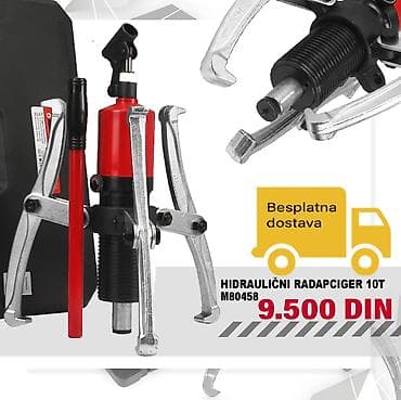 Hidraulični radapciger 10T – model M80458 - Nosivost: 10 tona - Tip