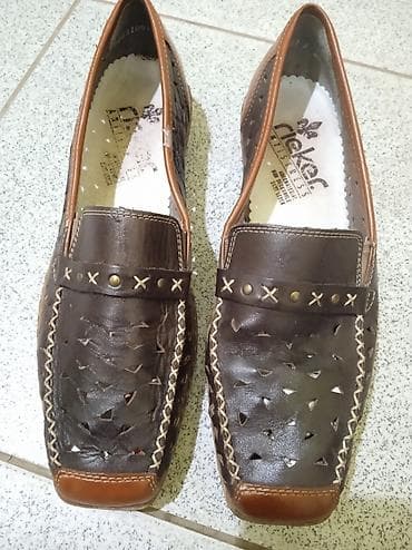 Rieker Anti-Stress kožne mokasine – broj 40 - Brend/model: Rieker