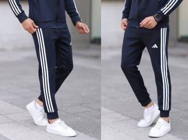 c a zimske jakne: Adidas muška trenerka donji deo sa ranflom Novo Mokra likra Veličine — 1