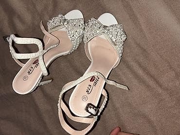 sandale h: Elegantne sandale na štiklu obuvene jednom uz vencanicu — 6