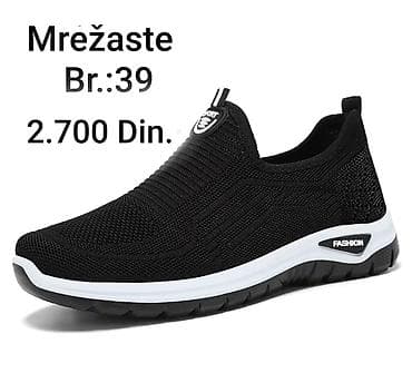torbe za plažu new yorker: **Mrežaste patike – broj 39** Crne mrežaste patike modernog — 3