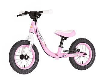 zvoncare za punije: Bicikl kids Visitor Gur Gur 12" alu 7" V-brake, 95–115 cm, roze - — 4