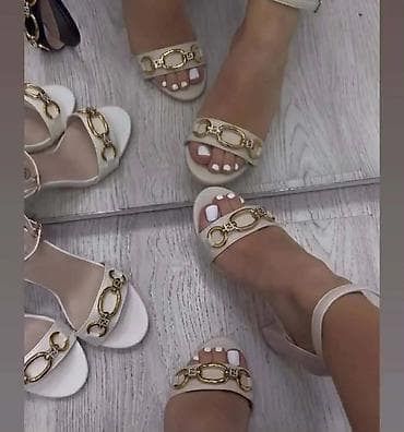 grubin japanke sandale: Ženske sandale – više modela Od 36 do 40 - Elegantne sandale sa blok — 1