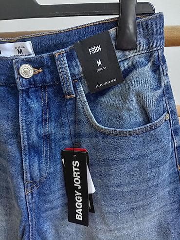 kacketi na veliko: NOVE džins bermude (baggy jorts) New Yorker, vel M, 100 %pamuk, imaju — 3