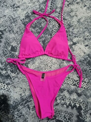 srebrne mindjuse na sraf: M (EU 38), Single-colored, color - Pink — 1