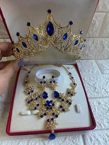 kozice cena: Komplet nakita sa krunom – svečani set za posebne prilike - Sastav — 4