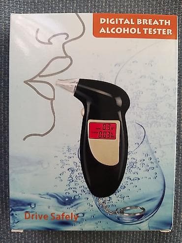 AlkoTester u kompletu sa 5 izmenjivih inhalatorskih nastavaka ( posle