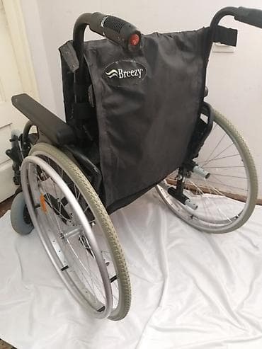 maska: Nemacka aluminijumska invalidska koliva poznate marke BREEZY, u veoma — 3