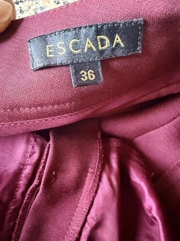 zenske svecane pantalone: S (EU 36), Visok struk, Ravne nogavice — 2