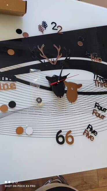 klopka za macke: Zidni sat jelen ili kako bi volela da ga nazovem lovački jer me zaista — 2