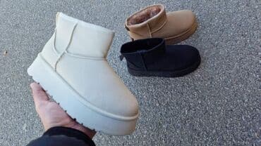 Ugg obuća: Ugg čizme, bоја - Crna, 38 — 2