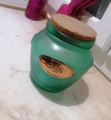 staklene stolice: Jar, color - Green — 1