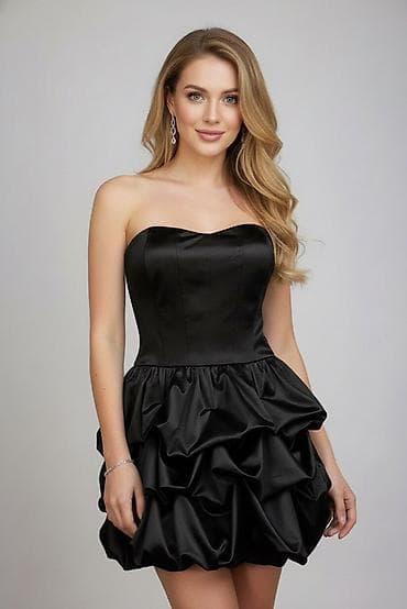 Sakoi: 🔥Kratka svečana haljina bez bretela od satena
✅3200 din — 10