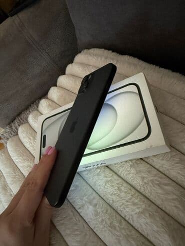 Video igre i konzole: Apple iPhone iPhone 15 Plus, 128 GB, Crn, Face ID — 1