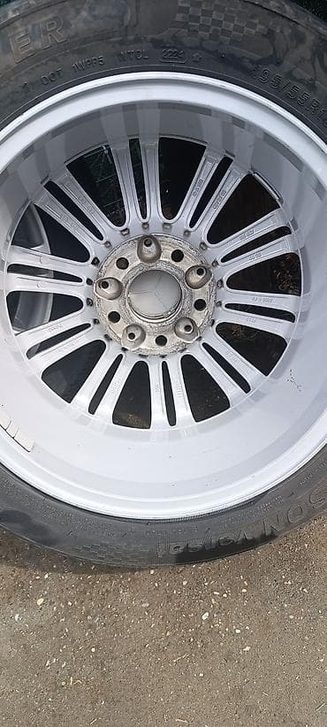 pedale: Mercedes alu felne sa gumama - Originalne Mercedes aluminijumske — 7