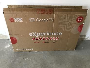 VOX Electronics LED TV 32GOH300B – 32" Karakteristike: - Google TV — 2