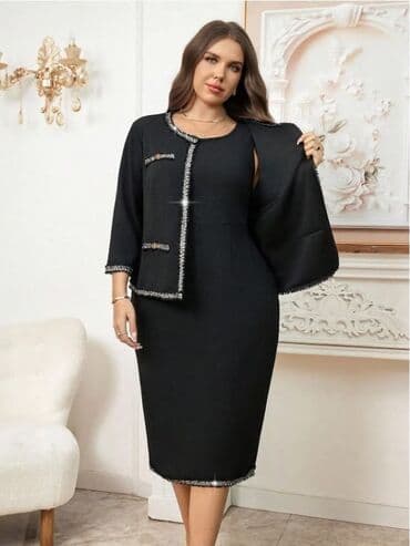komplet sorc i sako: Cena 3000din Vel 0XL,1XL,2XL,3XL,4XL Poručuje se, isporuka za desetak — 3