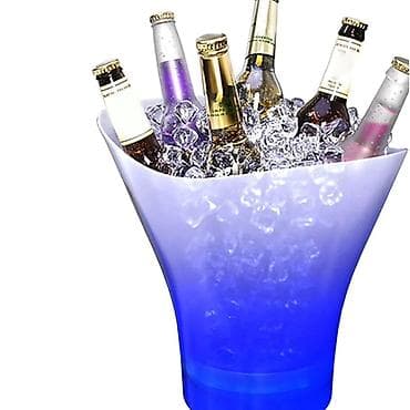 coca cola vatrostalna posuda: Yeke LED Speaker Ice Bucket (model SOM-0203), višenamenski uređaj koji — 8