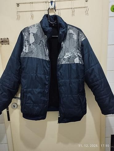 prada muska jakna: Zimska jakna XL, Nike, bоја - Tamnoplava — 1