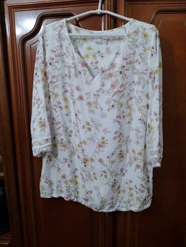eko koza pantalone: XL (EU 42), Viskoza, bоја - Šareno — 1
