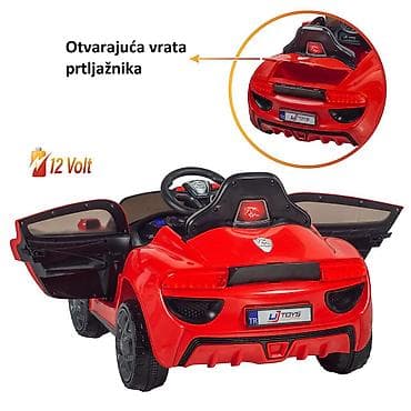 dres crvene zvezde za decu: Auto Jagor 12V R/C – Crveni Šifra proizvoda: 30 Dečiji električni — 2