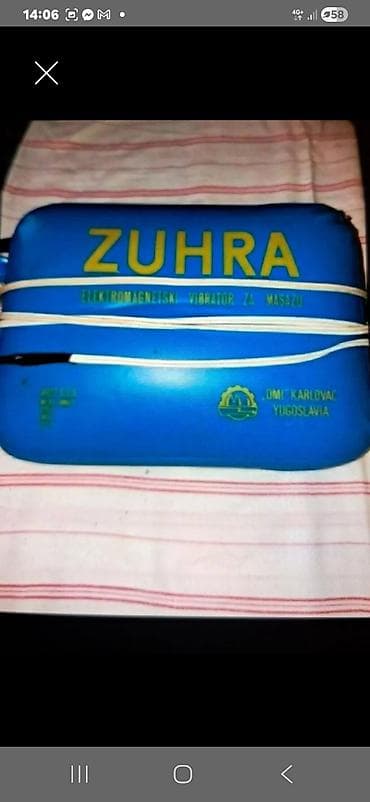 ZUHRA – elektromagnetni vibrator za masažu Opis: - Elektromagnetni