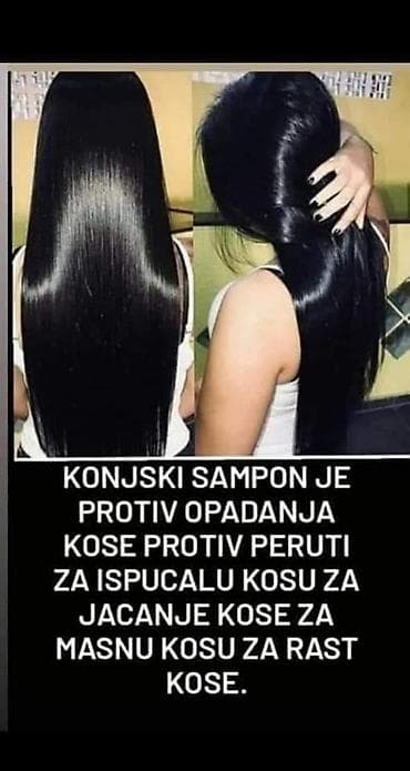 Nega kože: KONJSKI ŠAMPON cena 490 din ŠAMPON ZA BRZ RAST KOSE Čuveni konjski — 4