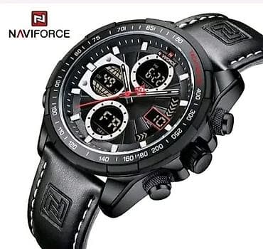 sat 1800: MUŠKI SAT NAVIFORCE muški sportski satovi Digitalni analogni kvarcni — 2