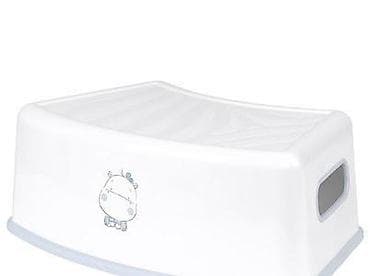 pult za bebe: KikkaBoo Steper Hippo blue – pomoćni steper za decu Opis: - Praktičan — 1