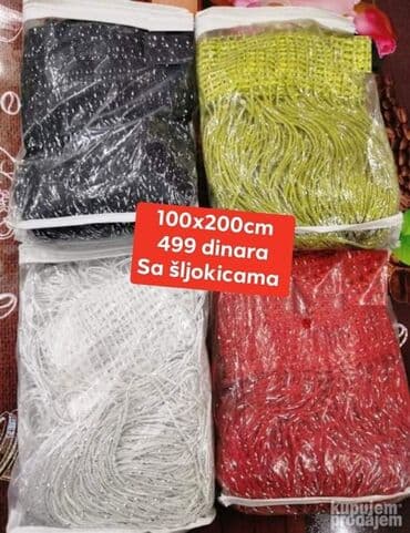 koncane zavese: Tanke i mrežaste zavese — 4