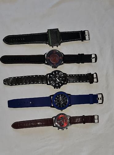 casio sat digitron: Set ručnih satova – 5 komada, razni modeli - LED digitalni sat sa — 3