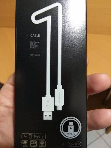 Vrhunski usb-c kabl sa brzim punjenjem 1 m. Novo, novo! Elika — 8