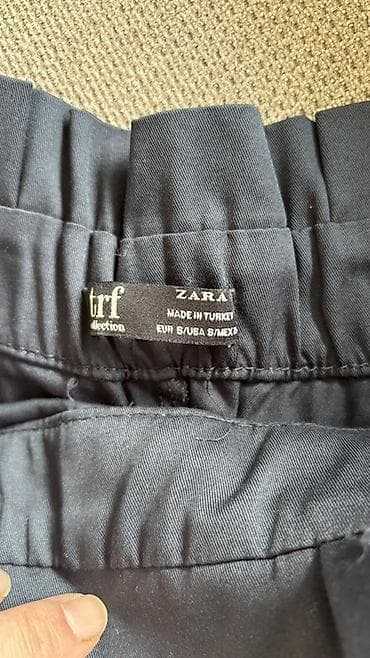 haljina cvetna: ZARA Woman šorts – print crno‑bejž paisley/cvetni - Brend: ZARA WOMAN — 6