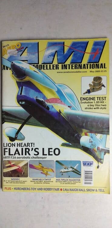 casopis zastava 101: Casopisi:Aviation Modeller International (O UMANJENIM MODELIMA)3 kom — 2