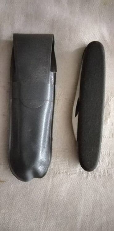 lidl torba za ribolov: Noz-perorez na otvaranje, 9 cm. sa futrolom — 1