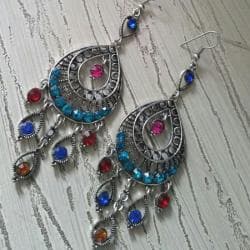 Jewellery sets: Coccinelle minđuše sa šarenim kristalom
Made in Italy 
Novo — 2