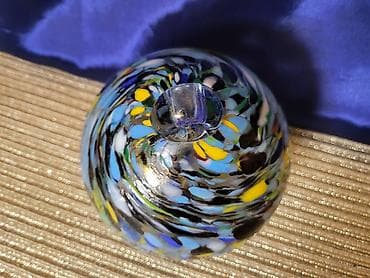 kugla luster: Murano deko kugla Macchia rucni rad tehnika 1960g+. Nova dekorativna — 6