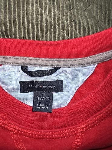 košulja na pruge: TOMMY HILFIGER majica vel.M (12/14 Y) odlično očuvana — 3