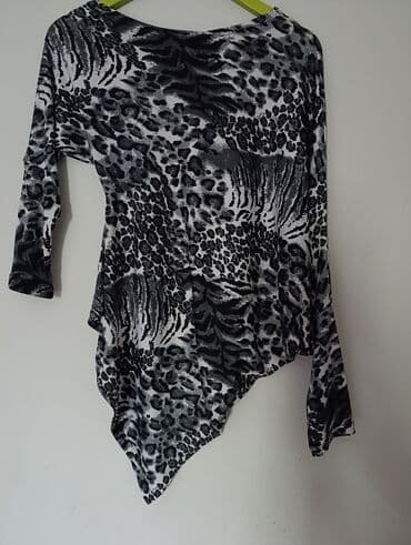 leopard bade mantil: M (EU 38), Leopard, krokodil, zebra, bоја - Šareno — 2