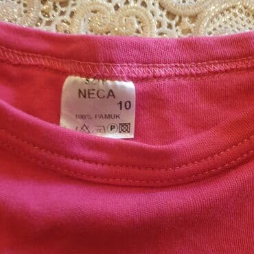 zvonaste pantalone za devojcice: H&M, Round neckline, 122-128 — 5