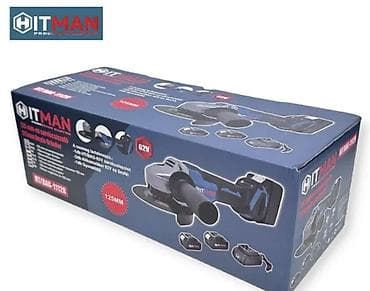 kasete sa fiokama: HITMAN bežna ugaona brusilica 62V – set 125 mm - Promer diska: 125 mm — 1