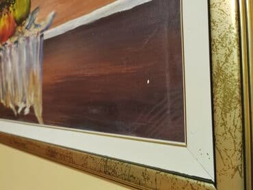 deda mraz od vunice: Painting, Used — 4