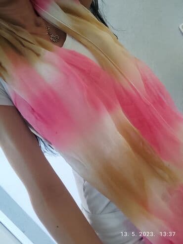 Marame: Velika esarpa,nova,nude roze — 3