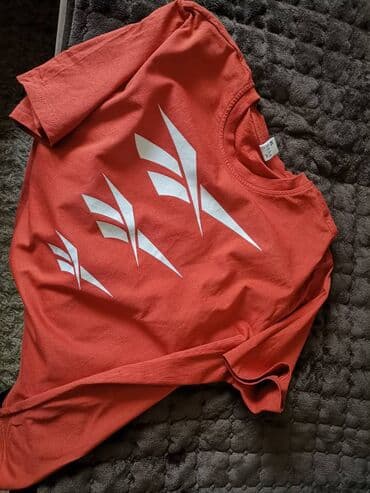 Women's T-shirts and tops: Reebok, XL, Cotton, color - Orange — 12
