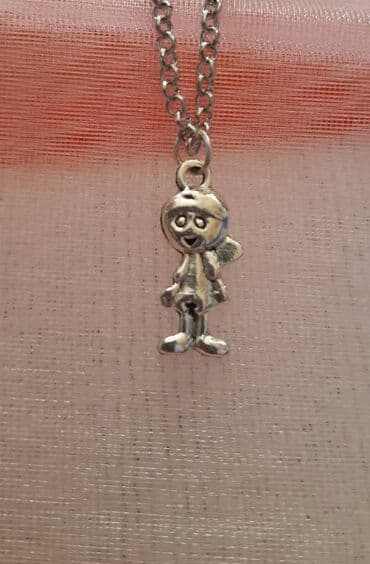 adidas samba srebrne: Pendant necklace, Material: Stainless steel — 2