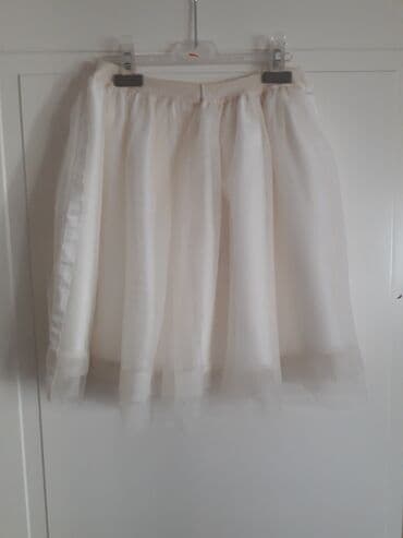 Suknje: Zara, Midi, 152-158, bоја - Bela — 4